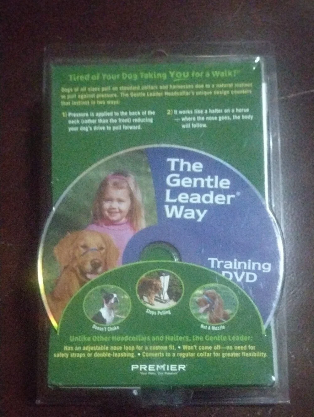 Premier Gentle Leader Deluxe Headcollar & Leash - Black